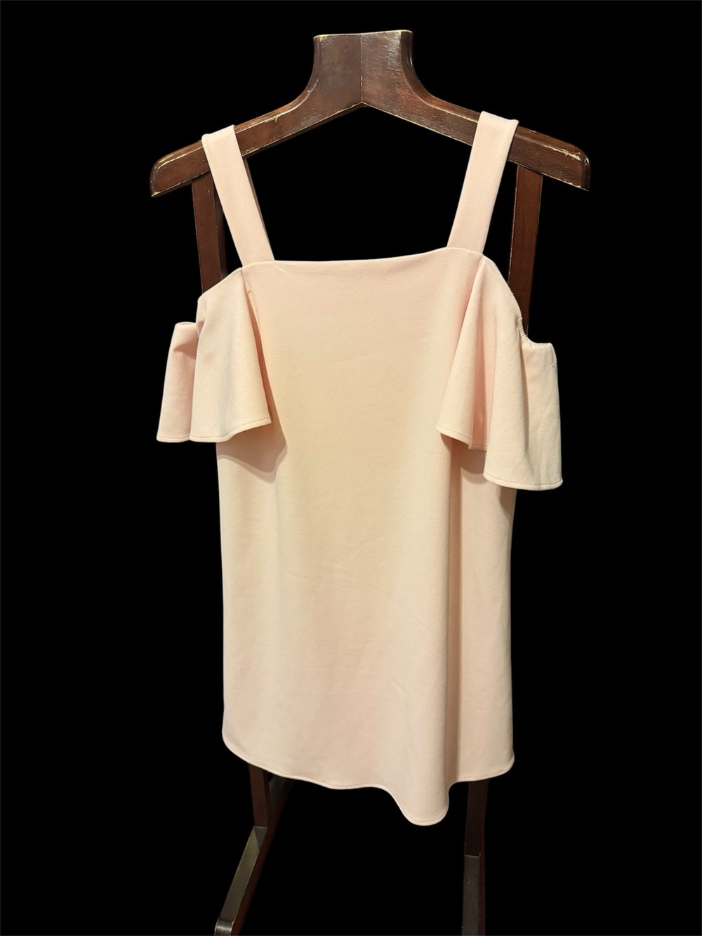 Emma & Michele Blush Pink Cold-Shoulder dress size M used once